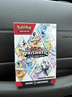Pokemon TCG Prismatic Evolutions Booster Bundle - Sticker Sealed - Image 1