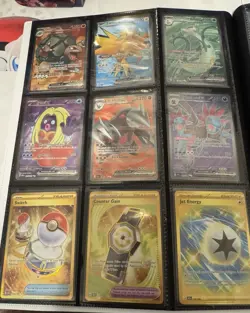 Pokemon Binder Lot Collection Of 300 + Cards Illustration Rares Full Arts, Ex’s - Image 4