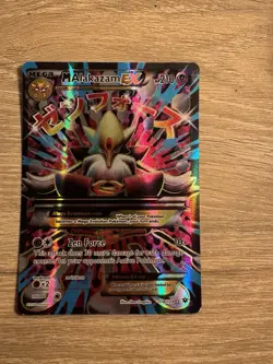 Pokemon TCG M Alakazam EX Card Full Art #118/124 Fates Collide - Image 1