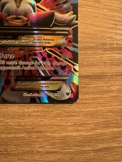 Pokemon TCG M Alakazam EX Card Full Art #118/124 Fates Collide - Image 5