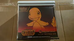 Pokemon Center Elite Trainer Box Obsidian Flames w/ case - Image 1