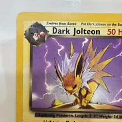 Pokemon: Dark Jolteon 38/82 Team Rocket LP - Image 3