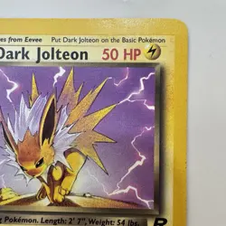 Pokemon: Dark Jolteon 38/82 Team Rocket LP - Image 4