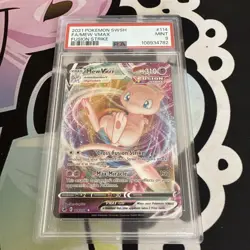 2021 Pokemon SWSH FA/MEW VMAX Fusion Strike Mint PSA 9 - Image 2