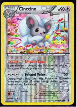 2013 CINCCINO RC19/RC25 Legendary Treasures Pokemon Radiant Collection HOLO (C1) - Image 1