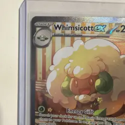 Pokemon Whimsicott EX SV11W White Flare 165/086 Special Illustration Rare Holo - Image 5
