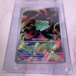 Bulbasaur 133/132 - Mega Evolution Box Topper Stamped Pokemon Promo (SEALED) ✅ - Image 3
