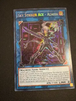 Yugioh Sky Striker Ace - Azalea BLMR-EN052 Secret Rare 1st Edition NM - Image 2
