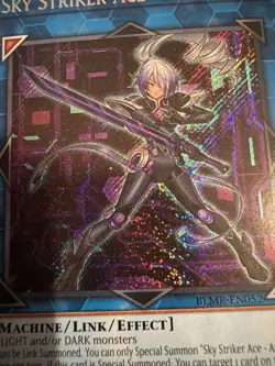 Yugioh Sky Striker Ace - Azalea BLMR-EN052 Secret Rare 1st Edition NM - Image 3