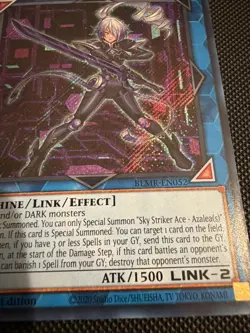 Yugioh Sky Striker Ace - Azalea BLMR-EN052 Secret Rare 1st Edition NM - Image 5