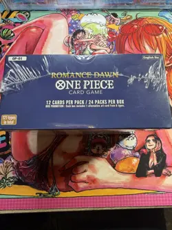 One Piece Card Game Romance Dawn OP-01 Booster Box Sealed - English White Bottom - Image 5