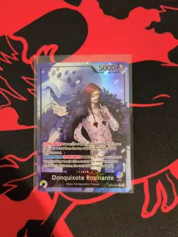 One Piece Donquixote Rosinante Alt Art Leader OP12-061 - Image 1