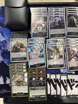 One Piece Black Imu Deck Sleeved + Deck Box - Image 2