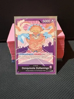 One Piece TCG OP14 Donquixote Doflamingo Deck Tournament Ready - Image 1