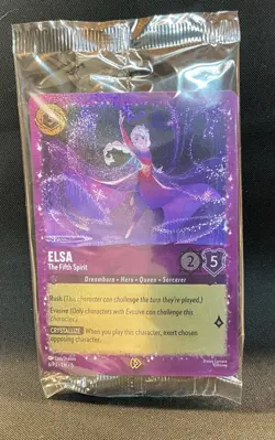 ❄ Elsa – The Fifth Spirit #6 Promo Disney Lorcana Card ❄ - Image 1