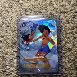 Raging Storm Winterspell Disney Lorcana Enchanted Holo 225/204 - Image 1