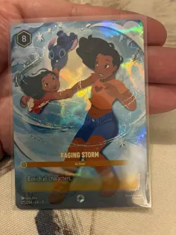 Disney Lorcana Raging Storm Enchanted 225/204 Winterspell - Image 1