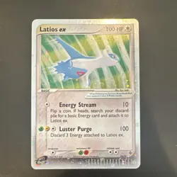 Pokemon Latios ex 94/97 EX Dragon Ultra Rare Holo 100 HP Basic Card - Image 1