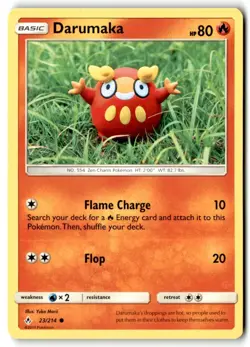 2019 Sun & Moon - Unbroken Bonds Darumaka #23 Basic/Common - Image 1