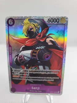 Sanji SR OP07-064 Super Rare 500 Years in the Future One Piece TCG English Foil - Image 1