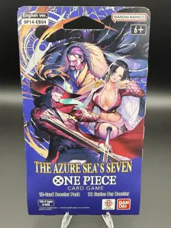 One Piece OP14-EB04 Sleeved Booster Pack -The Azure Sea’s Seven (11 Lot) - Image 1