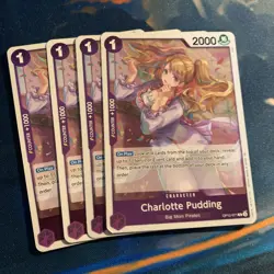 Charlotte Pudding Playset - OP12-071 x4 - Legacy of the Master - One Piece TCG - Image 1