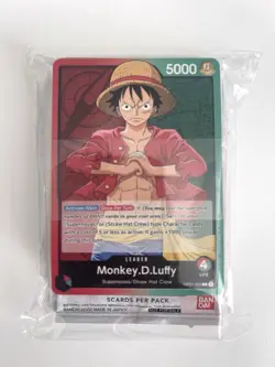 One Piece Card Game Monkey D. Luffy Demo Deck English Edition Pre-errata - NEW! - Image 1