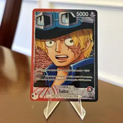 Sabo OP13-004 - One Piece Carrying On His Will Alt Art Leader - Image 1