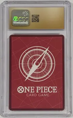 2025 One Piece Monkey D. Luffy Carrying Will Alt Art #OP13-001 CGC 10 Pristine - Image 2