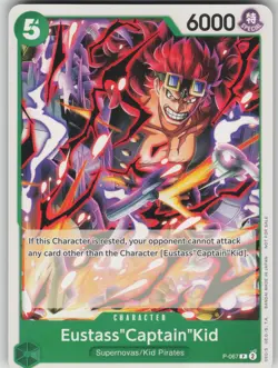 One Piece TCG Eustass"Captain"Kid (OP-07 Pre-Release Tournament) PR One P P-067 - Image 1