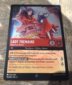 Disney Lorcana Lade Tremaine - Imperious Queen 110/204, Foil Super Rare Card - Image 2