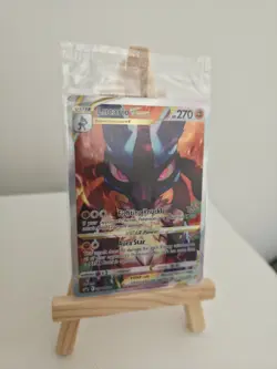 Lucario VSTAR SWSH291 Crown Zenith ETB Black Star Promo Pokemon TCG Card Sealed - Image 2