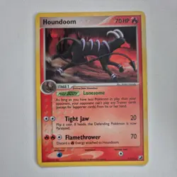 Pokemon TCG Unseen Forces Houndoom Holo Rare Card 7/115 - NM/LP - Image 1