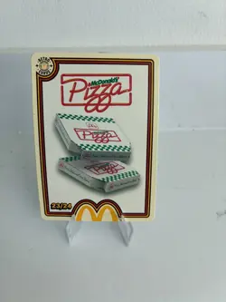 McDonalds pizza 23/24 Mcdonalds Trading Cards 2026 UnRedeemed trading card - Image 1