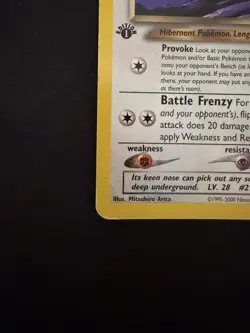 Dark Ursaring 21/105 Pokemon Card TCG Neo Destiny 1st Edition Rare Regular - Image 5