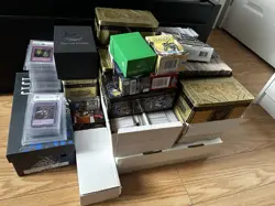 Yu-Gi-Oh Massive Collection Over 10000+ Cards Plus Graded Cards - Image 1