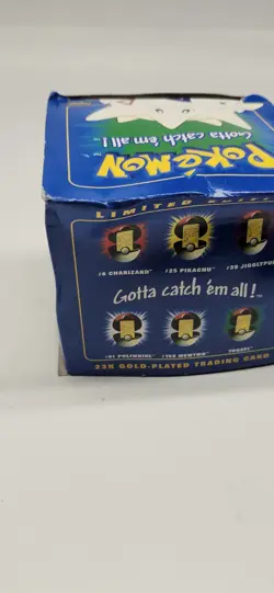 Lot of 2 1999 Burger King Pokemon 23K Gold Plated Cards Mewtwo & Togepi sealed - Image 4