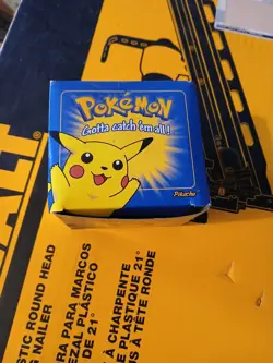 1999 Pokemon Pikachu 23K Gold-Plated Trading Card Burger King Blue Box SEALED - Image 1
