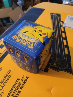 1999 Pokemon Pikachu 23K Gold-Plated Trading Card Burger King Blue Box SEALED - Image 5