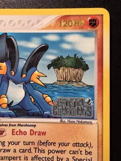 Swampert 27/100 EX Crystal Guardians Pokemon Card Reverse Holo Rare Near Mint - Image 4