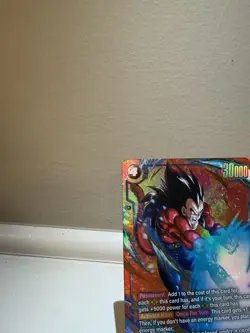 Vegeta : GT FB09-117 Alternate Art Dual Evolution Dragon Ball Card English - Image 2