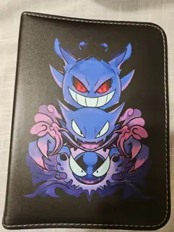 Binder For Pokemon Cards Holds 200-400 Brand NEW WRIST STRAP - Image 1