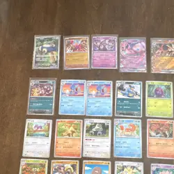Nintendo Pokemon Trading Card Game Korean 40 Mixed Creature Cards Snorlax Mew - Image 1