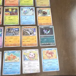 Nintendo Pokemon Trading Card Game Korean 40 Mixed Creature Cards Snorlax Mew - Image 5