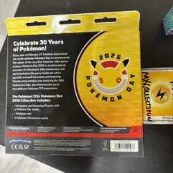 Pokemon TCG 2026 Pokemon Day Box Pikachu Promo Card, Coin & Booster Packs - Image 3
