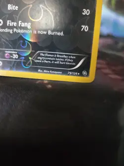 Pokemon Card Houndoom Reverse Holo Rare (75/124) - BW Dragons Exalted - Image 2