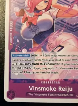 Vinsmoke Reiju OP06-068 Common Wings Of The Captain One Piece Card Game - Image 4