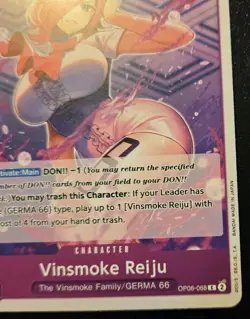 Vinsmoke Reiju OP06-068 Common Wings Of The Captain One Piece Card Game - Image 5