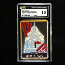 CGC 10 GEM MINT 2025 One Piece JPN Kyros Don!! Card Gold - Image 1