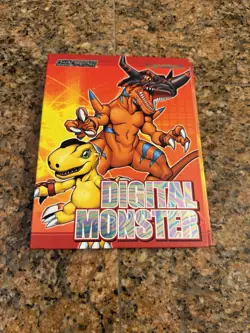 Digimon Card Holder 2006 Bandai Japan Binder Rare - Image 1